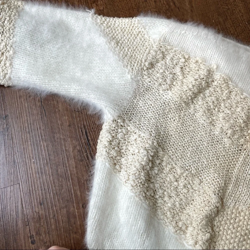Christian Dior Separates Vintage Mohair Blend Knit Sweater - Picture 5 of 9